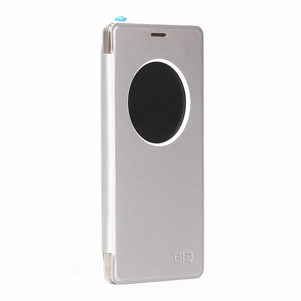 Original Leather Case Flip Cover Protective Case Phone Cover For Elephone Vowney/Vowney Lite Smartphone - Gray