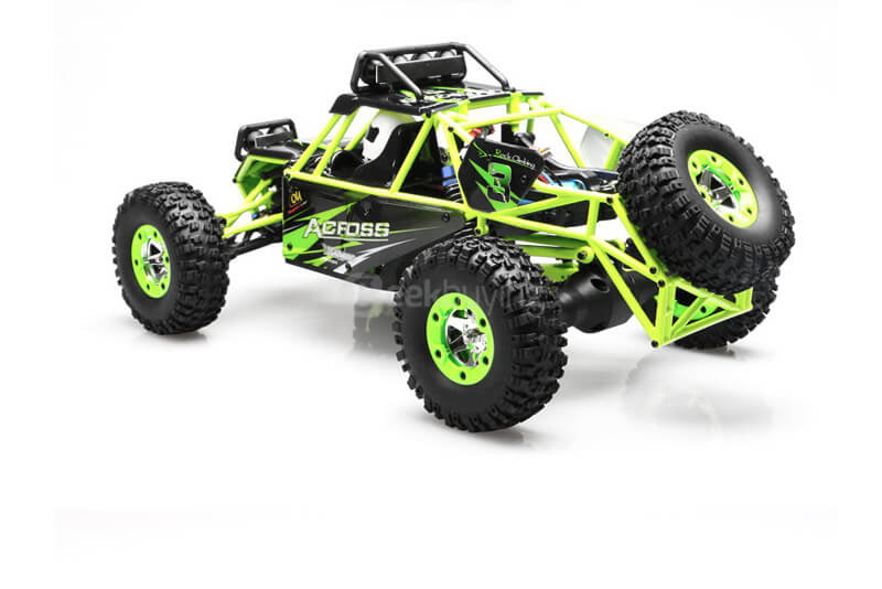 WLtoys 12428 2.4G 1/12 4WD Crawler 50km/h RC Car With LED Light