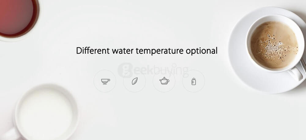 Original Xiaomi Mi Electric Kettle 1.5L Capacity with Constant Temperature Control - White