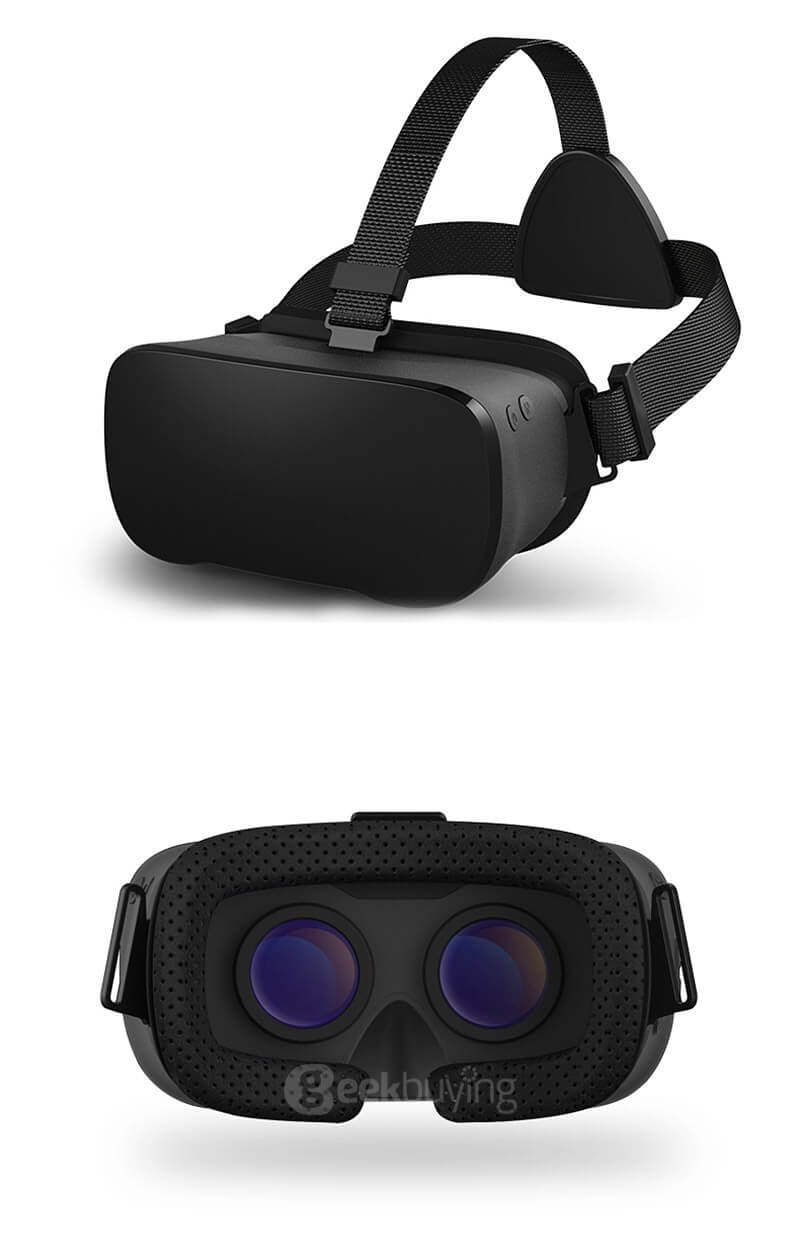 V3 Allwinner H8 Octa Core 2.0GHz 2G/16G WIFI 5.5 Inches 1080P FHD Display 3D VR Virtual Reality All In One Headset White