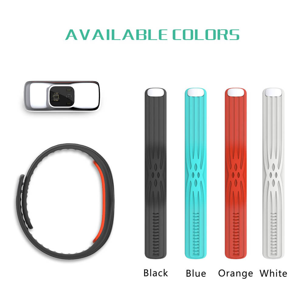 37 Degree Journey Bluetooth 4.1 Smart Bracelet Heart Rate Monitor/Ambulatory BP/Breath Rate/Mood/Fatigue/Sleep Tracker Pedometer 30W Pixel Camera - Black