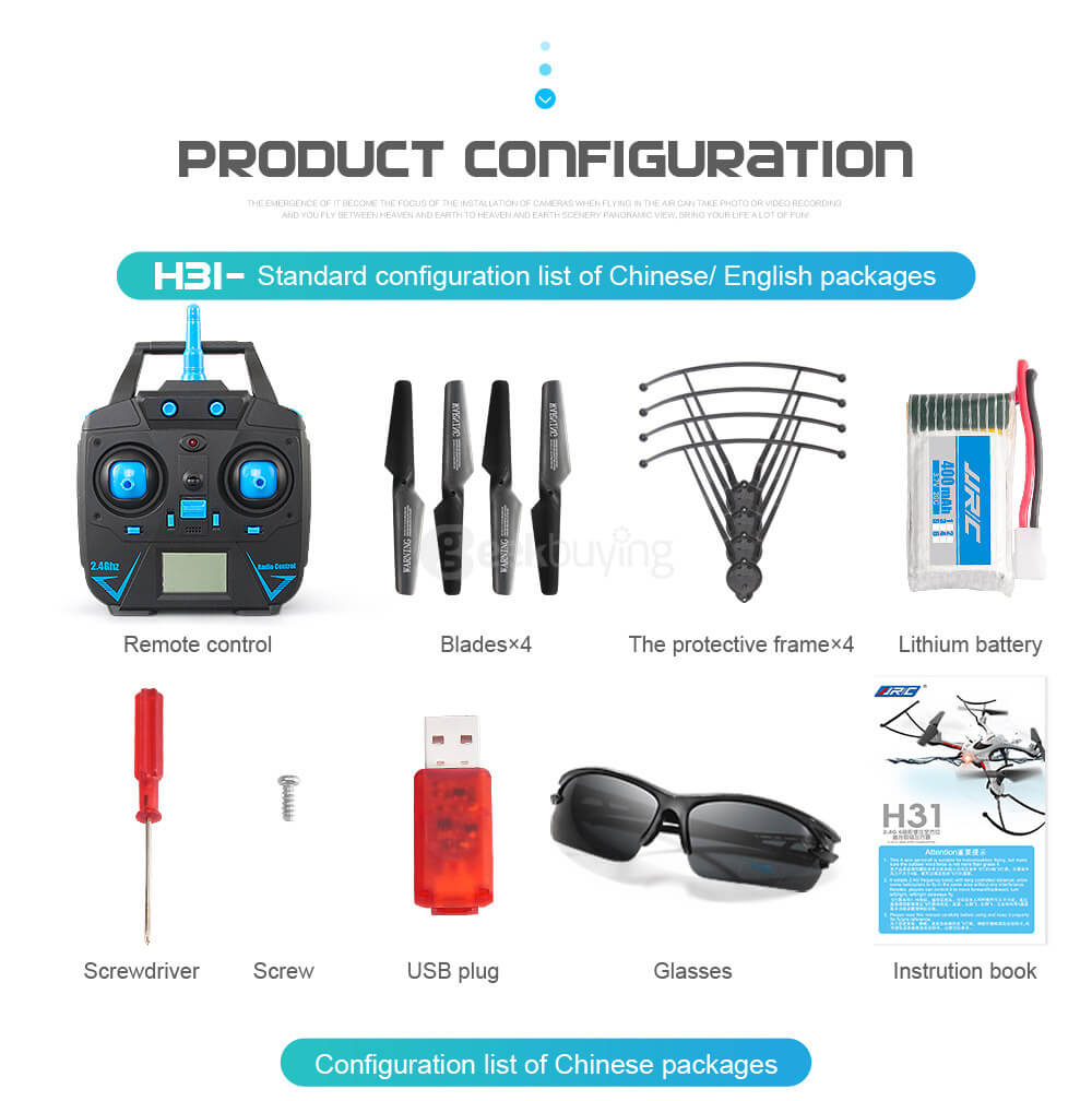 JJRC H31 Waterproof Headless Mode One Key Return 2.4G 4CH 6Axis RC Quadcopter RTF - Green