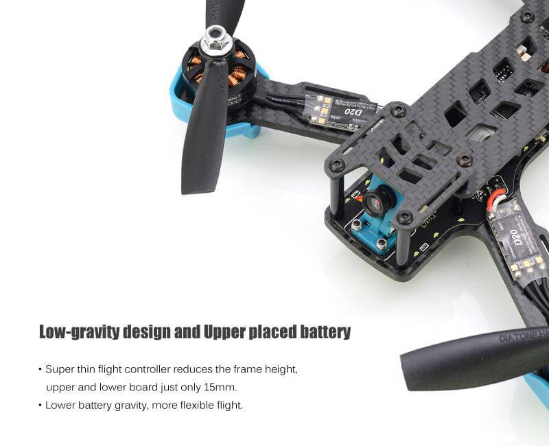 Diatone Tyrant 215 215mm 5.8G 40CH Naze32 REV6 FPV Racing Drone PNF