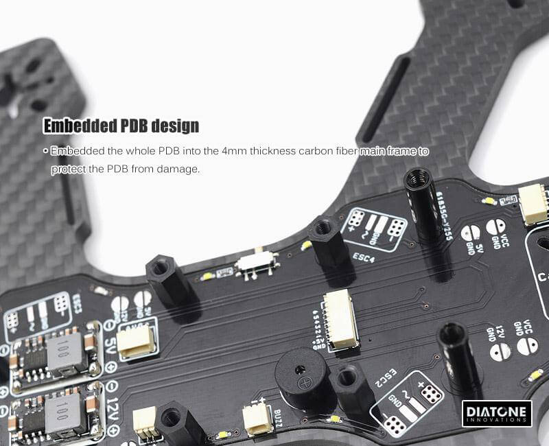 Diatone Tyrant 215 215mm 5.8G 40CH Naze32 REV6 FPV Racing Drone PNF