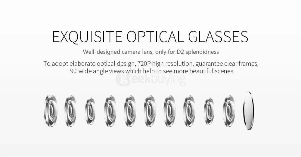 DHD D2 MINI With 2.0MP HD Camera Headless Mode 3D Roll RC Quadcopter RTF