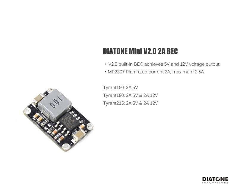 Diatone Tyrant 180 180mm 5.8G 40CH Naze32 REV6 FPV Racing Drone PNF