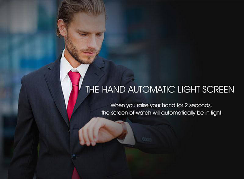 M6 Smart Bracelet Bluetooth 4.0 Headset Combo with Pedometer / Sleep Tracker / Dialer / Hand-free Calls / Anti-lost For Android iOS - Gold