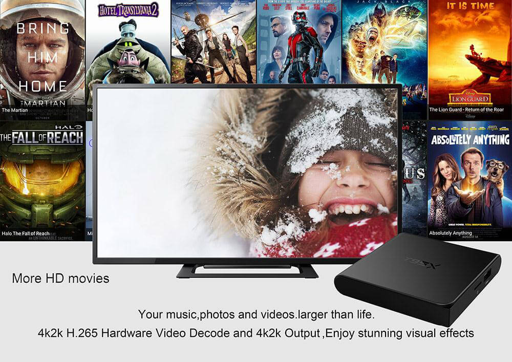 Bundle T95X Amlogic S905X 4K KODI 16.1 Preinstaled Android 6.0 TV BOX 1G/8G 802.11b/g/n LAN + Rii i8+ 2.4G Wireless Israel Hebrew Language Keyboard Black