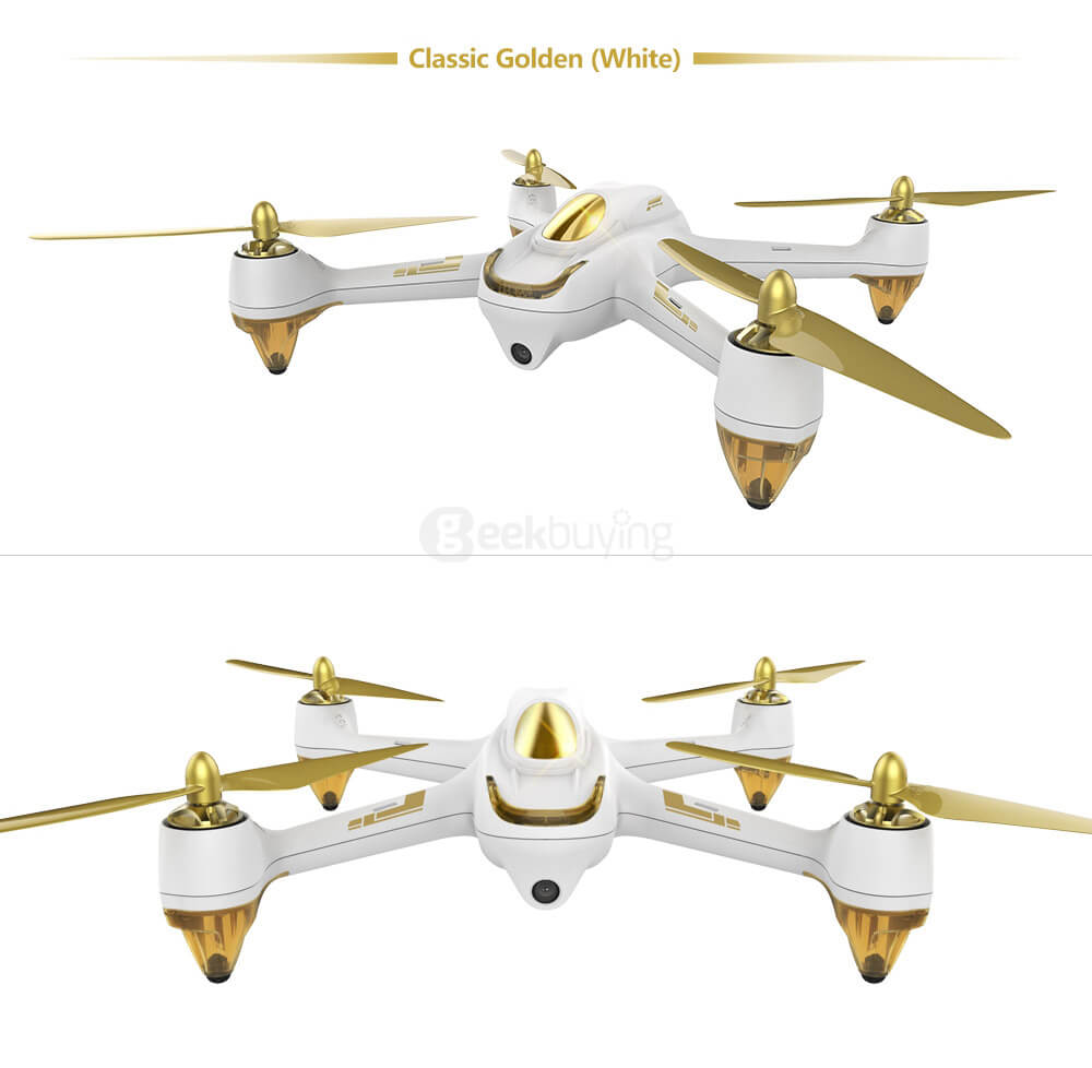 Hubsan H501S High Edition 5.8G FPV Brushless With 1080P HD Camera GPS RC Quadcopter RTF - White