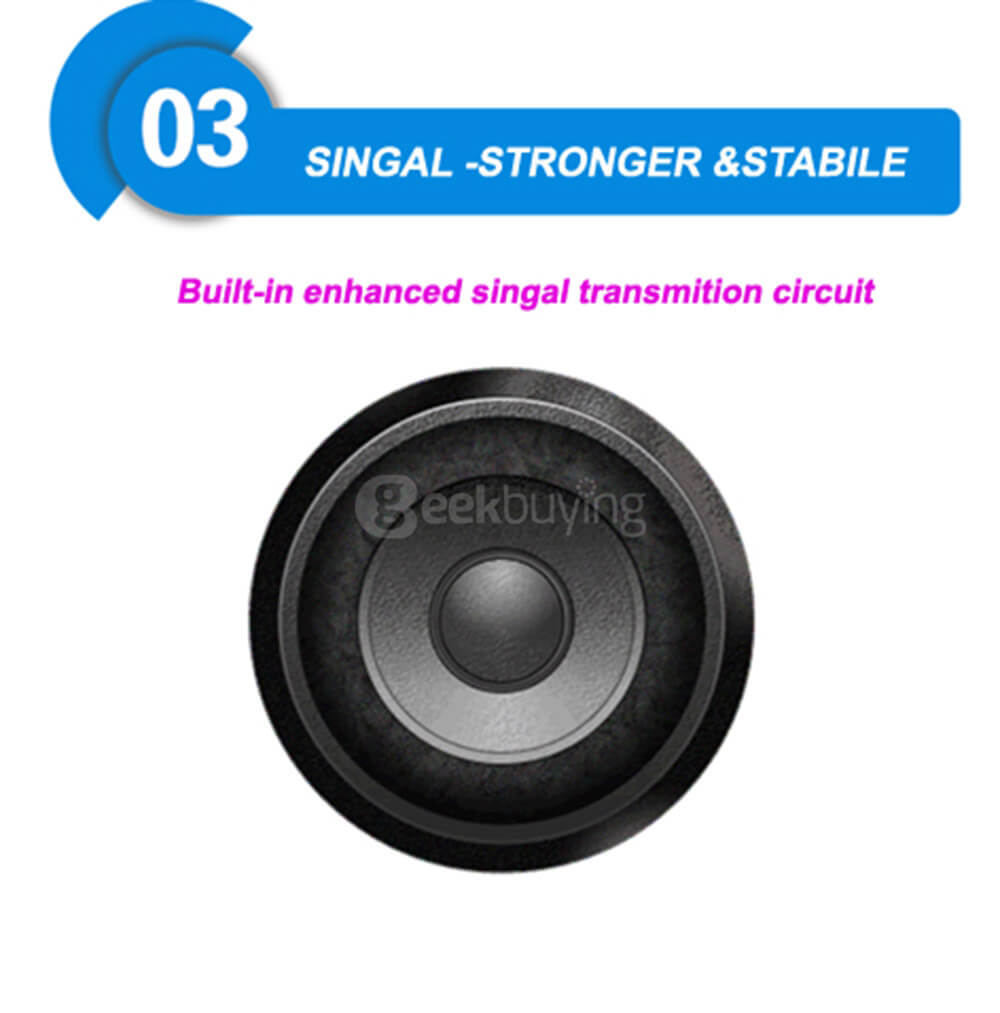 B6 Portable HiFi 2-in-1 Bluetooth Audio Transmitter & Receiver Wireless A2DP Stereo Sound Audio Player Aux 3.5mm - Black