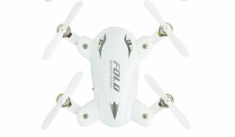 SY X31 Foldable Arm Headless Mode 2.4G 4CH Mini RC Quadcopter RTF - White