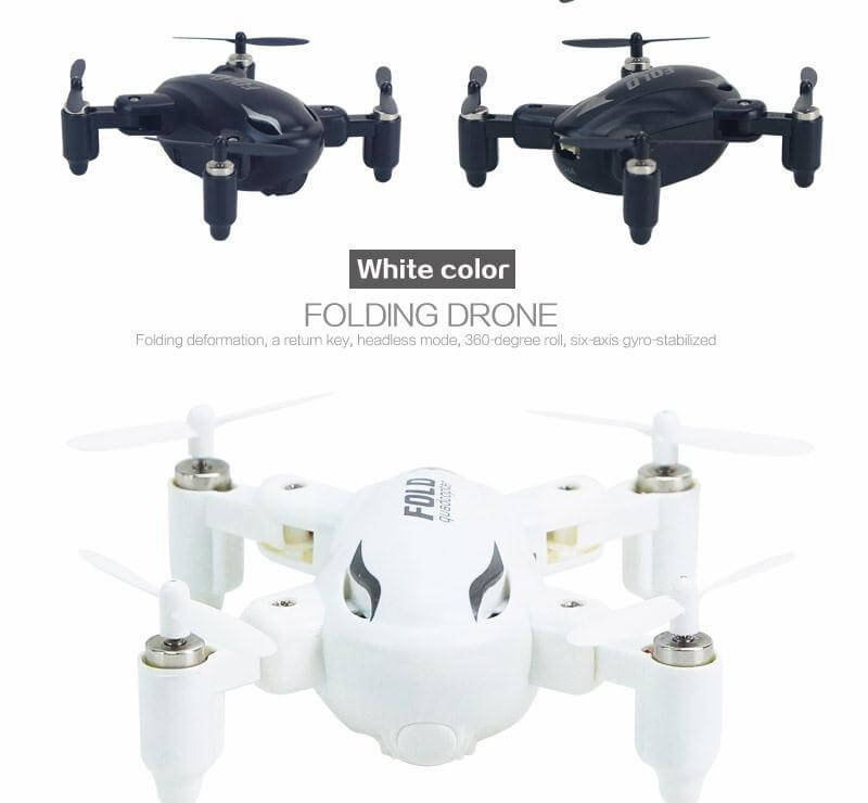 SY X31 Foldable Arm Headless Mode 2.4G 4CH Mini RC Quadcopter RTF - Black