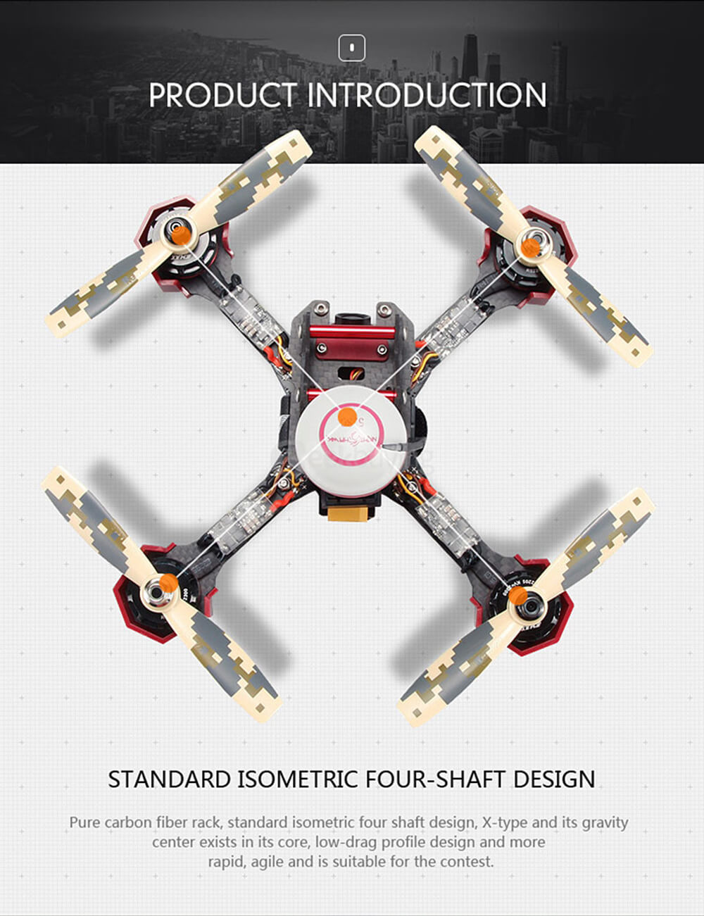 JJRC JJPRO-P200 5.8G 48CH Raceband FPV With Skyline32 CMOS 800TVL Camera RC Racing Drone ARF