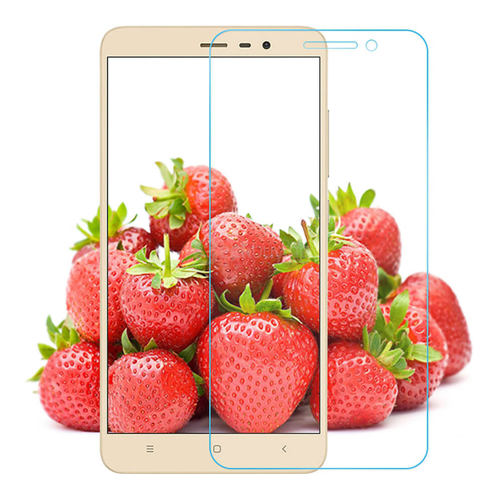 Makibes Toughened Glass 0.33mm Screen Protector Film Cover Arc Edge For Xiaomi Redmi Note 3 - Transparent