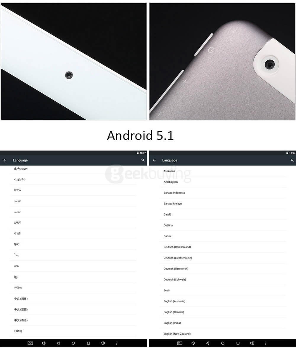 Teclast X98 Plus II Android 5.1 2in1 Tablet PC 9.7 inch 2GB/32GB Intel Cherry Trail Z8300 Quad Core 1.84GHz IPS 2048*1536 - Gray