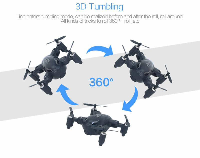 SY X31 Foldable Arm Headless Mode 2.4G 4CH Mini RC Quadcopter RTF - White