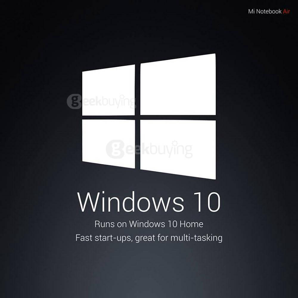 Xiaomi Mi Notebook Air 12.5 inch Laptop Intel Core M3-6Y30 Dual Core 2.2GHz Windows 10 Home 4GB RAM 128GB SATA SSD FHD 1920*1080 Bluetooth 4.1 WiFi Backlight Keyboard - Silver