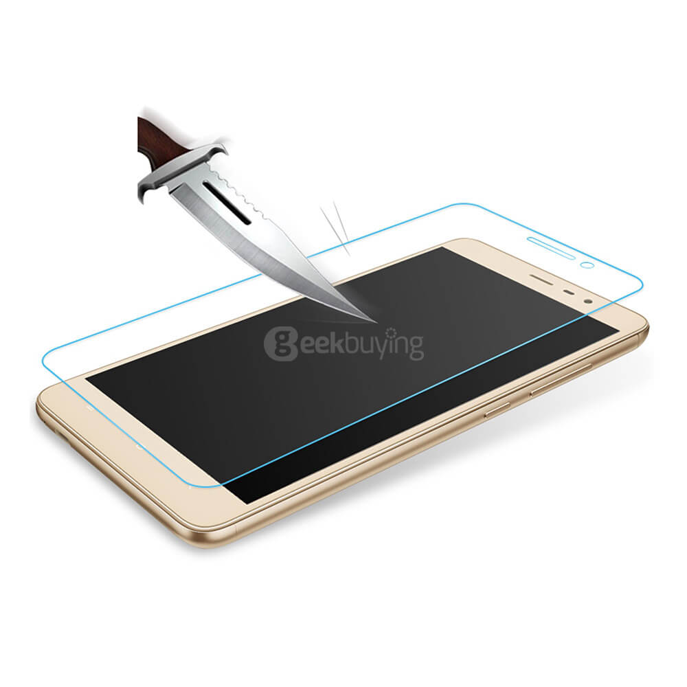 Makibes Toughened Glass 0.33mm Screen Protector Film Cover Arc Edge For Xiaomi Redmi Note 3 - Transparent