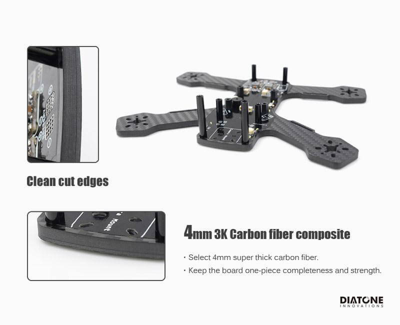 Diatone Tyrant 215 215mm 5.8G 40CH Naze32 REV6 FPV Racing Drone PNF