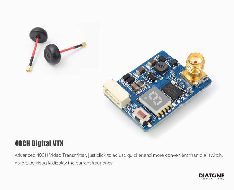 Diatone Tyrant 215 215mm 5.8G 40CH Naze32 REV6 FPV Racing Drone PNF