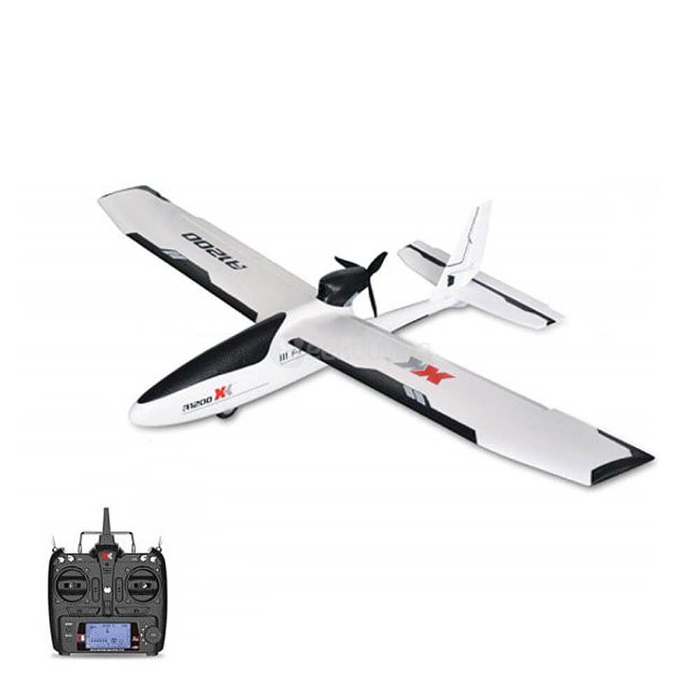 XK A1200 3D6G 5.8G FPV 2.4G 6CH S-FHSS EPO RC Airplane Glider RTF