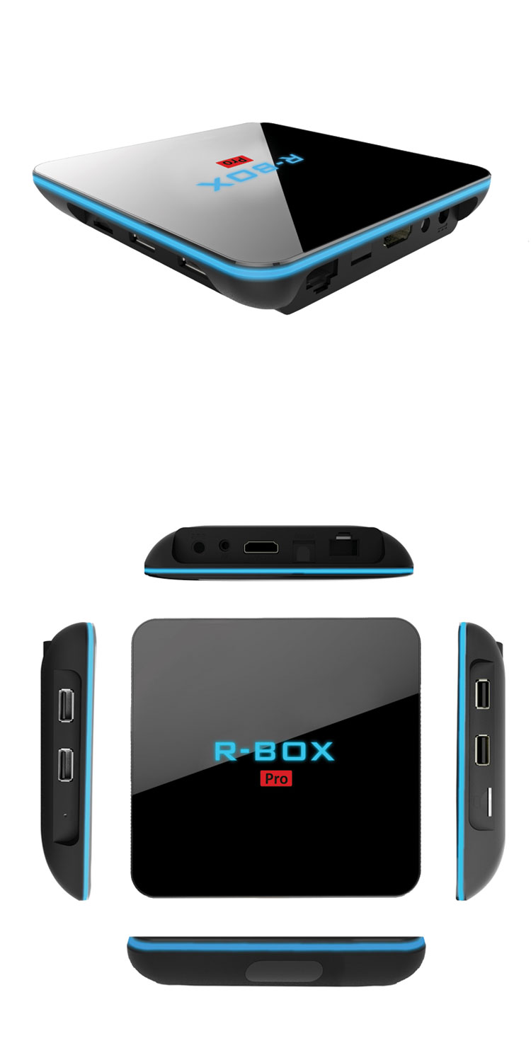 R-BOX Pro Amlogic S912 Octa Core 2G/16G Android 6.0 Marshmallow 4K 60FPS TV BOX 2.4G+5G WIFI Bluetooth 1000M LAN DLNA Miracast