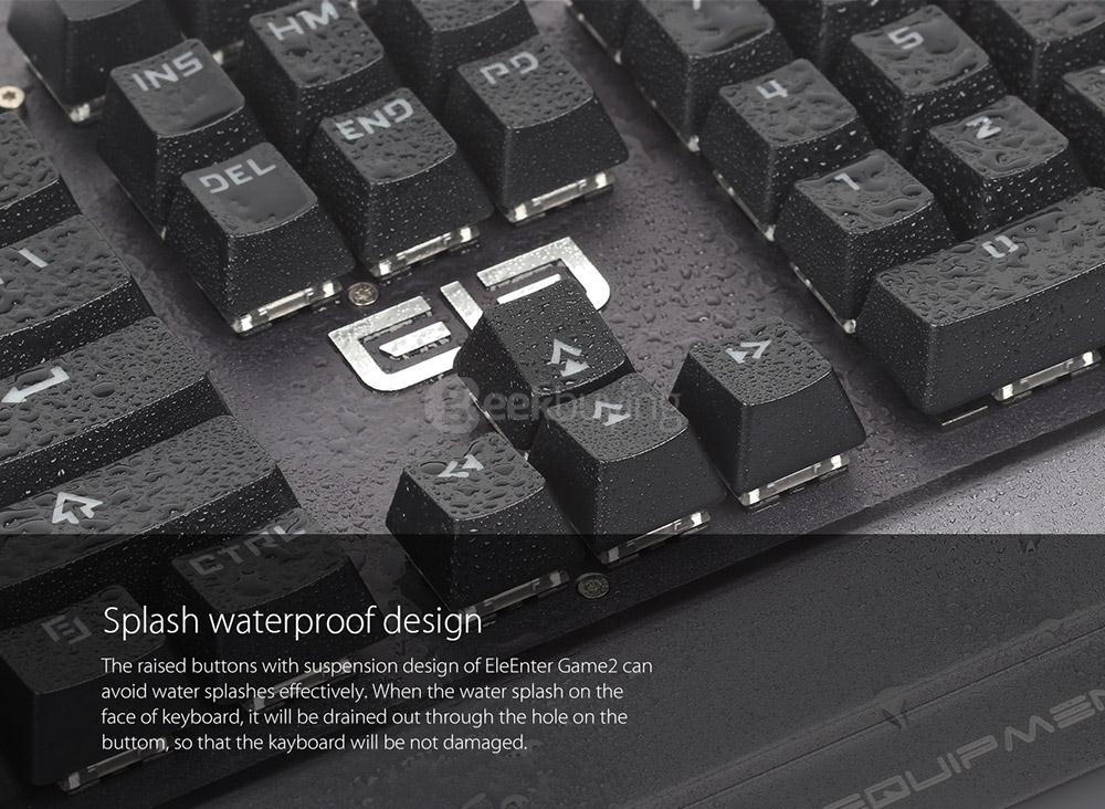 Elephone ELE EleEnter Gaming Mouse + EleEnter Game2 Gaming Mechanical Keyboard (US Standard)