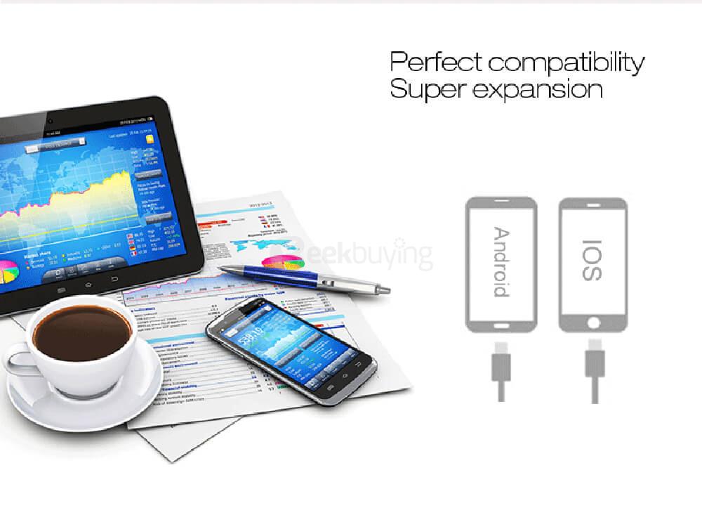 EZcast Cable HDMI Adapter Support Miracast Airplay for iOS Android - Rose Gold
