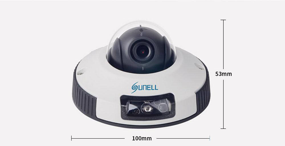 Sunell EA-92491 4CH 1080P Professional IP Camera and NVR Kit Support Mobile Remote Accession IP66 Waterproof