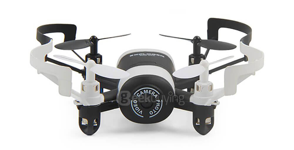 JXD 512DW Mini WiFi FPV 2.4G 4CH 6-Axis Gyro Camera RC Quadcopter RTF With Altitude Hold Mode Headless Mode - Black