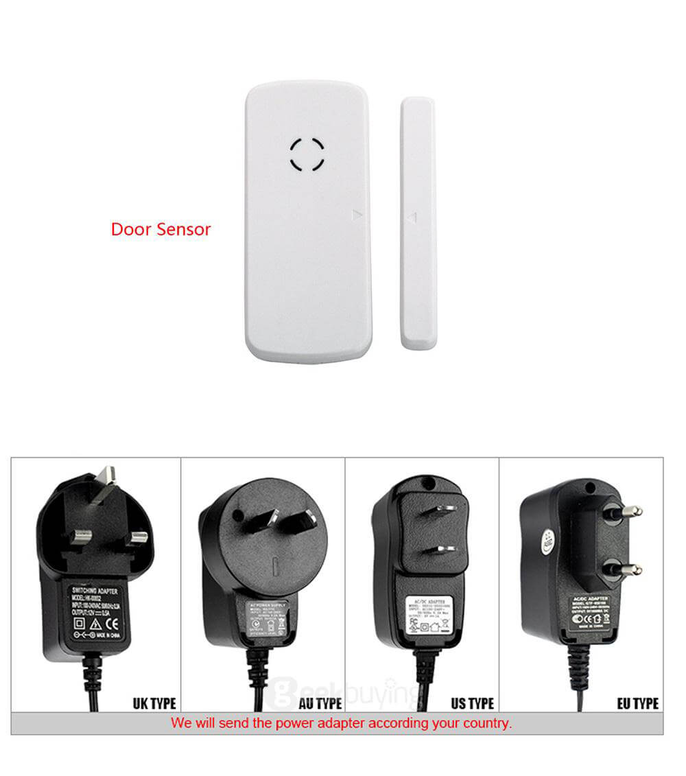 YA-500-GSM-33 LCD Wireless GSM Autodial SMS Home House Office Security Burglar Intruder Alarm System