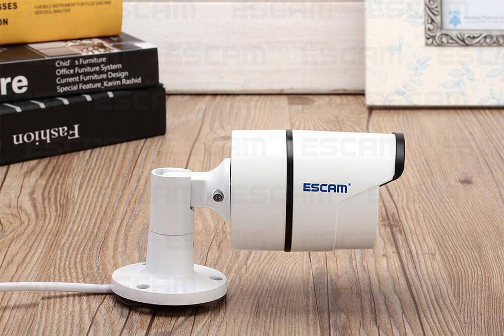 Escam Bolt QD410 H.265 4MP IP IR Bullet Camera IP66 Waterproof 3.6mm Fixed Lens Support OnVIF