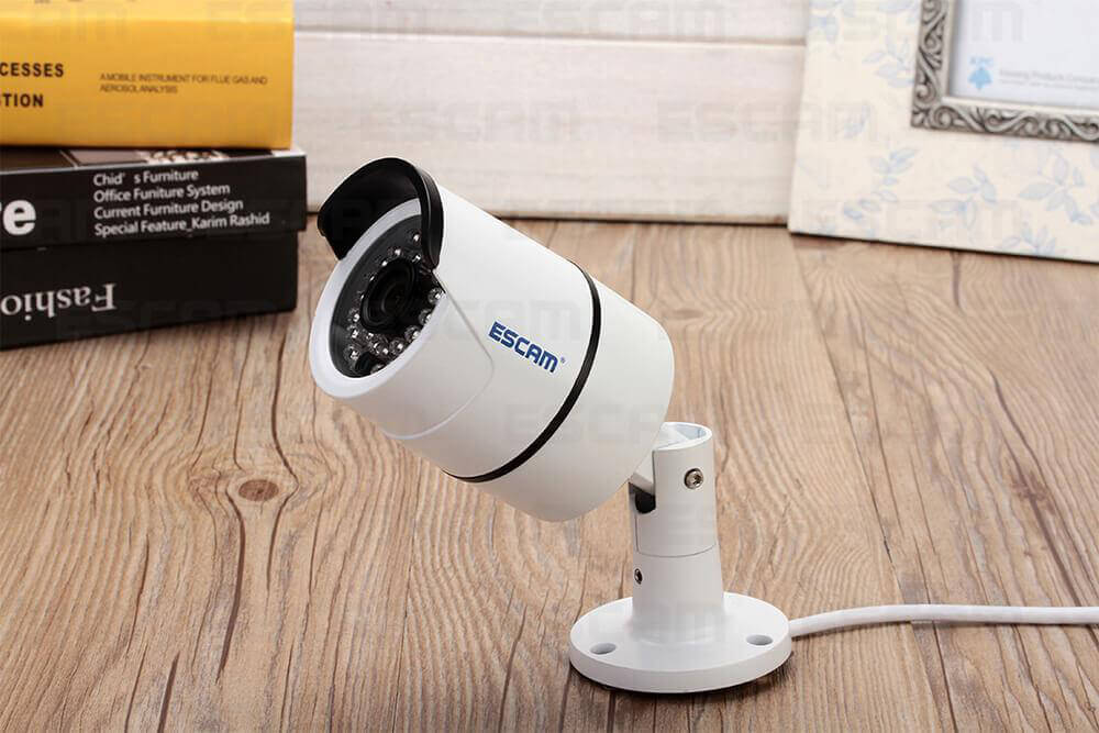 Escam Bolt QD410 H.265 4MP IP IR Bullet Camera IP66 Waterproof 3.6mm Fixed Lens Support OnVIF
