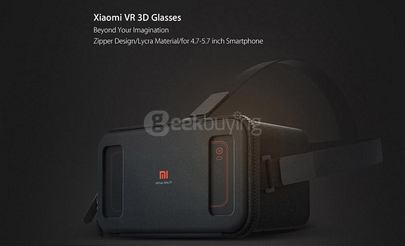 Original Xiaomi VR Mi VR Play Immersive 3D VR Virtual Reality Headset FOV84 for 4.7-5.7 Inches Smartphones - Flowers