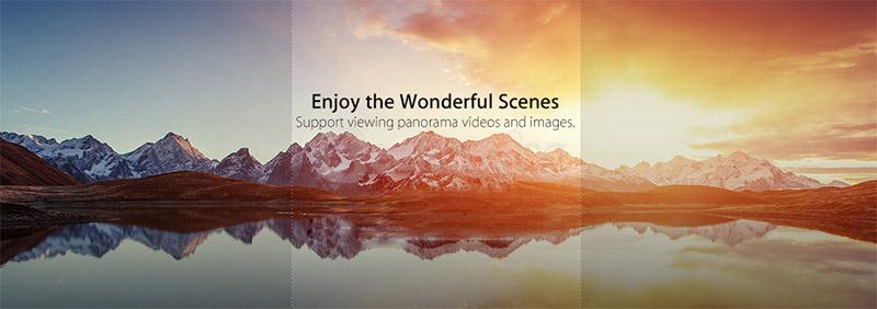 Original Xiaomi VR Mi VR Play Immersive 3D VR Virtual Reality Headset FOV84 for 4.7-5.7 Inches Smartphones - Flowers
