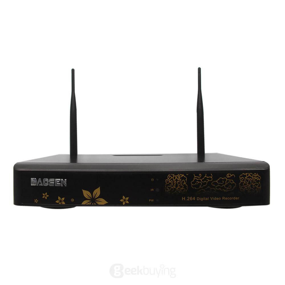 IPC-W4721 NVR WiFi 4CH HDMI 720P HD Wireless Cameras 100W Resolution IP66 Waterproof Camera Kit