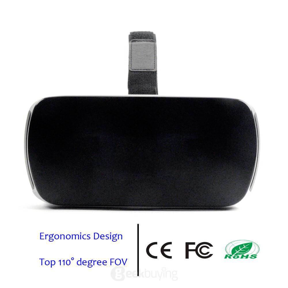 Eye Travel YY02 FOV120 Immersive VR Virtual Reality Headset Indirect Touch IPD Adjustable for 3.5-5.5 Inches Smartphones