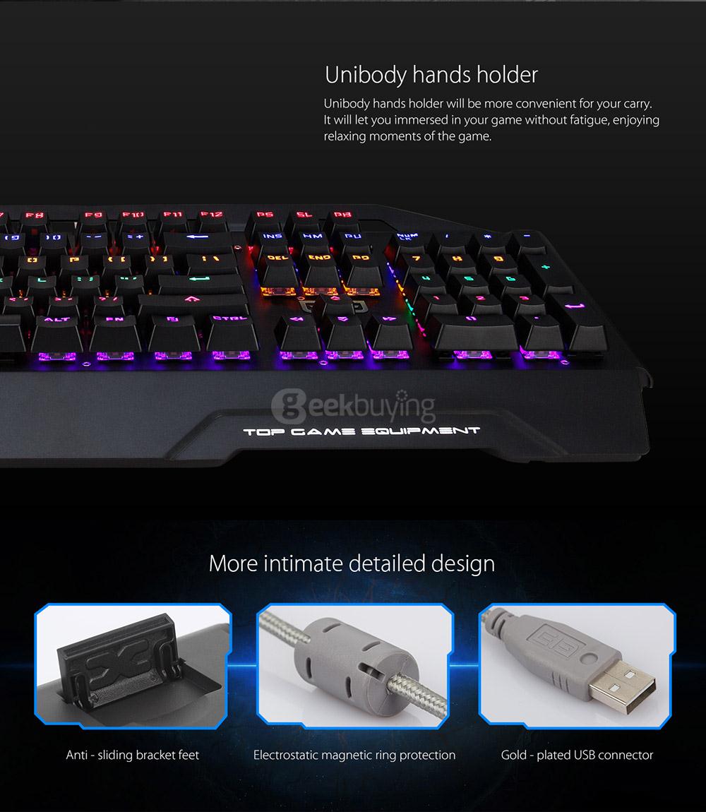 Elephone ELE EleEnter Gaming Mouse + EleEnter Game2 Gaming Mechanical Keyboard (US Standard)