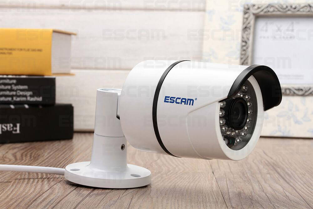 Escam Bolt QD410 H.265 4MP IP IR Bullet Camera IP66 Waterproof 3.6mm Fixed Lens Support OnVIF