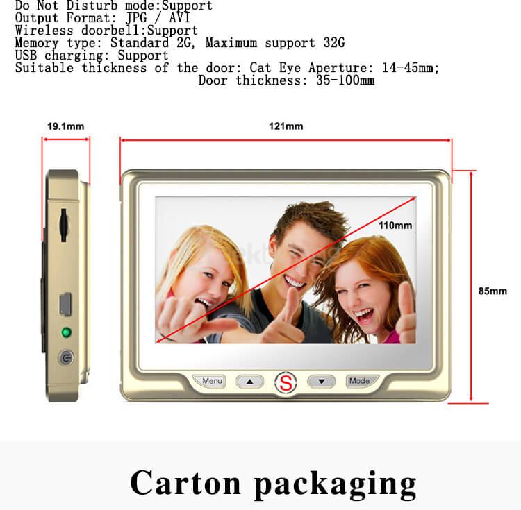 HK-03 1.3 Million Pixels Camera 4.3