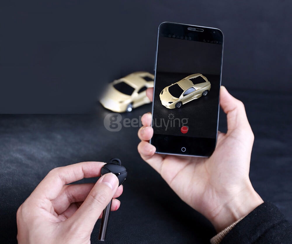 REMAX RB-T3 Remote Shutter Bluetooth 4.1 Headset - Silver