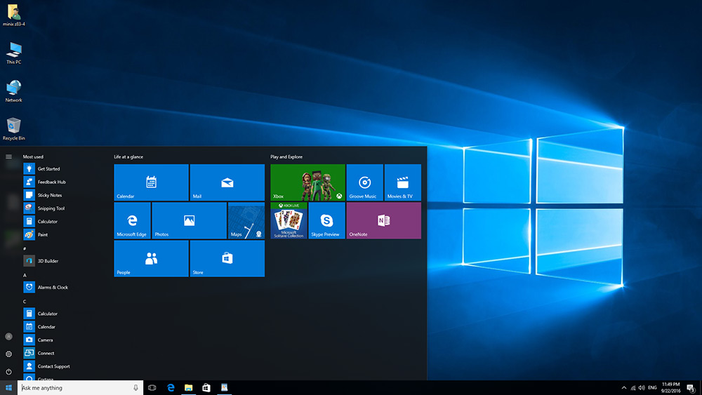 Bundle MINIX NEO Z83-4 Fanless MINI PC + MINIX NEO K2 English Version 2.4G Wireless Keyboard