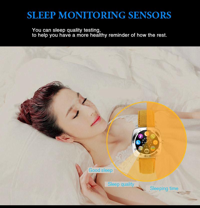 X3 2G Smartwatch Phone 1.33 inch MTK6261 Pedometer Sleep Monitor Sedentary Reminder Support SIM TF Card 1.3MP Camera - Black