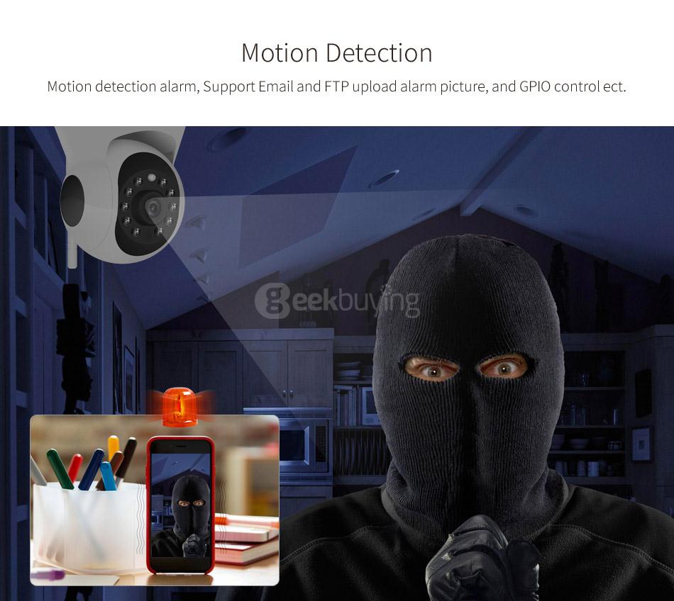 Vstarcam C25 720P HD IP Camera Two Way Audio 360 Degrees View Angle Triple Stream Security Camera