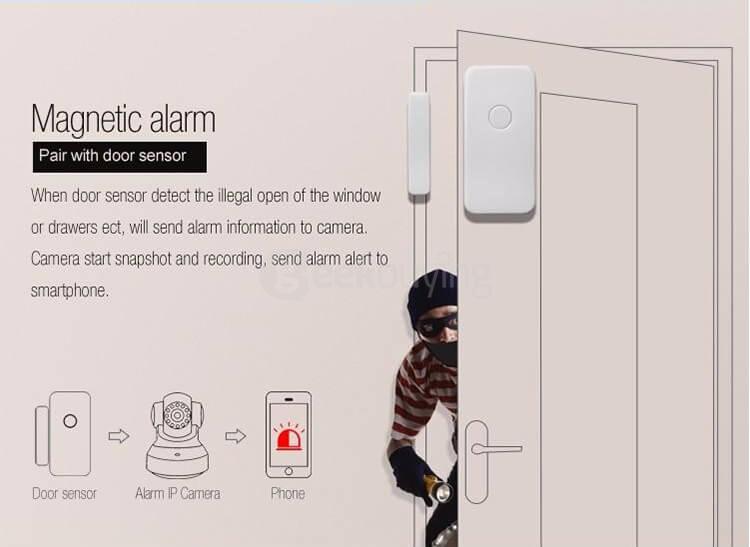 VStarcam AF117 Wireless 433mhz Frequency Door Window Sensor Detector for Vstarcam C37-AR IP Camera