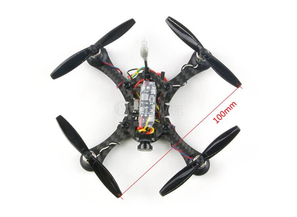 Redpawz Smart Q100 100mm Micro FPV Racing Quadcopter NAZA32 Flight Controller FM800 Receiver - BNF