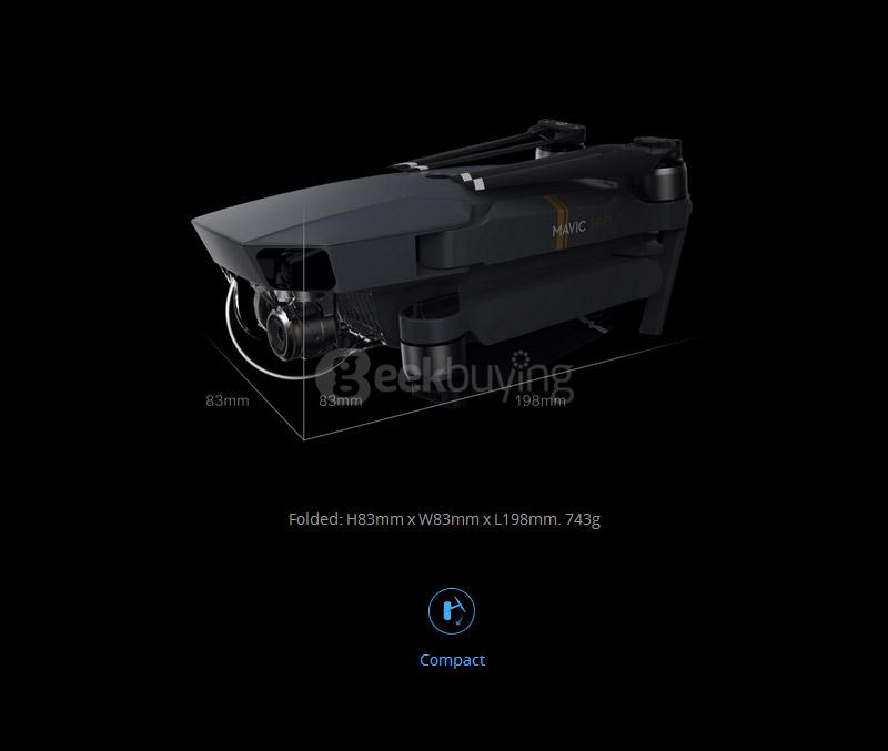 DJI Mavic Pro Fly More Combo WIFI 4K UHD Camera GPS Obstacle Avoidance Mini Foldable Quadcopter RTF