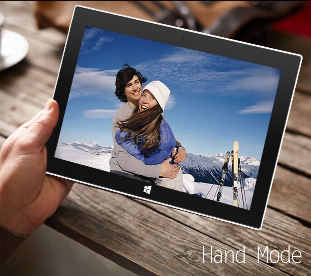 Jumper EZpad 5SE 2in1 Tablet PC 10.6 inch Windows 10 4GB/64GB Intel Cherry Trail Z8300 Quad Core 1.84GHz IPS 1920*1080 (With Docking Keyboard and Stylus) - Silver