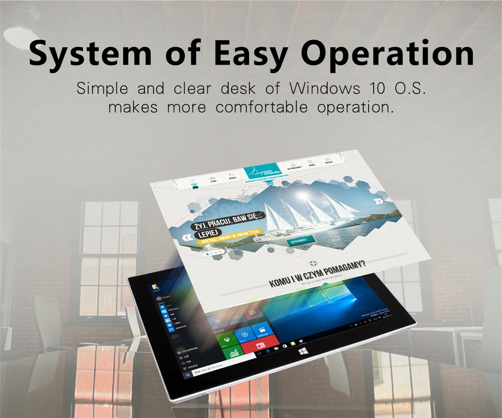 Jumper EZpad 5SE 2in1 Tablet PC 10.6 inch Windows 10 4GB/64GB Intel Cherry Trail Z8300 Quad Core 1.84GHz IPS 1920*1080 (With Docking Keyboard and Stylus) - Silver