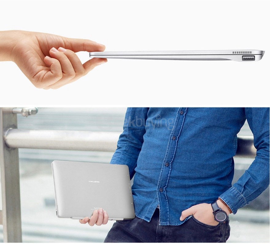 Original Teclast Tbook 16 Pro Tablet PC TL-T16 Pro Magnetic Docking Keyboard with Touchpad - Silver